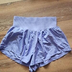 FP Movement by Free People High-Waisted Lavender Shorts